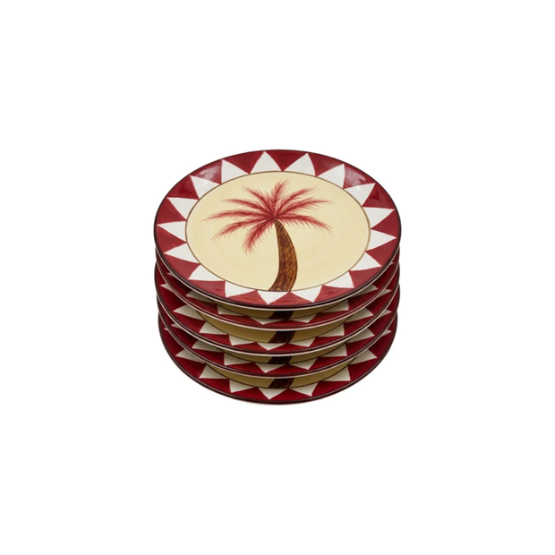 רביעיית צלחות דקל